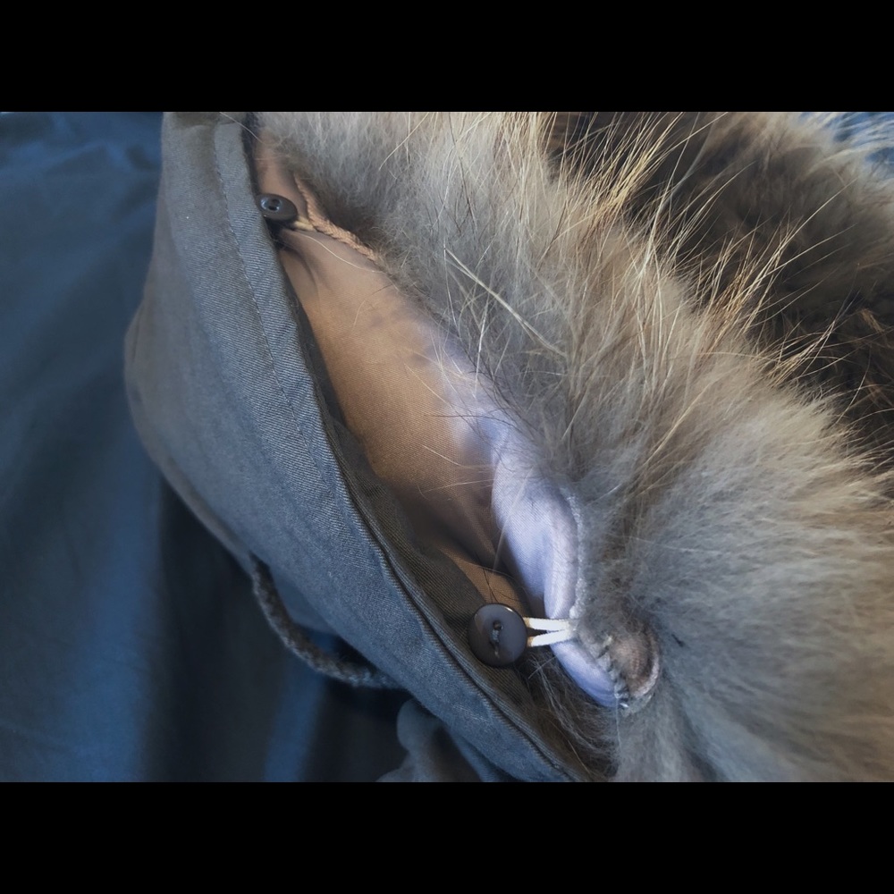 Thickened Down Jacket Overcoat Grey - image 3